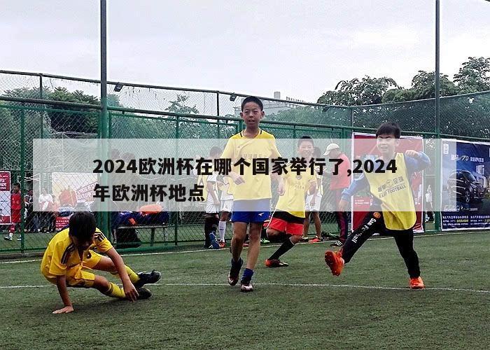 2024欧洲杯在哪个国家举行了,2024年欧洲杯地点