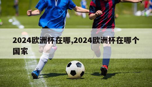 2024欧洲杯在哪,2024欧洲杯在哪个国家