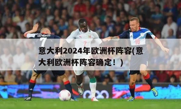 意大利2024年欧洲杯阵容(意大利欧洲杯阵容确定！)