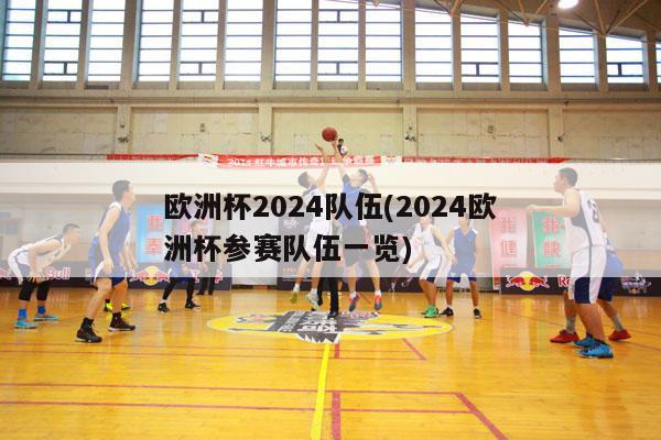 欧洲杯2024队伍(2024欧洲杯参赛队伍一览)