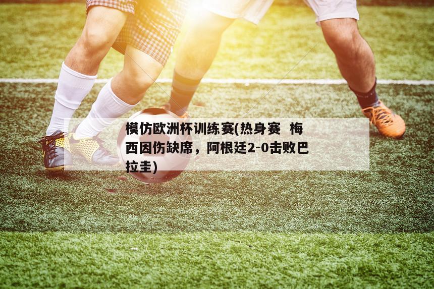 模仿欧洲杯训练赛(热身赛  梅西因伤缺席，阿根廷2-0击败巴拉圭)