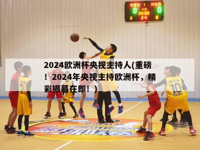 2024欧洲杯央视主持人(重磅！2024年央视主持欧洲杯，精彩揭幕在即！)